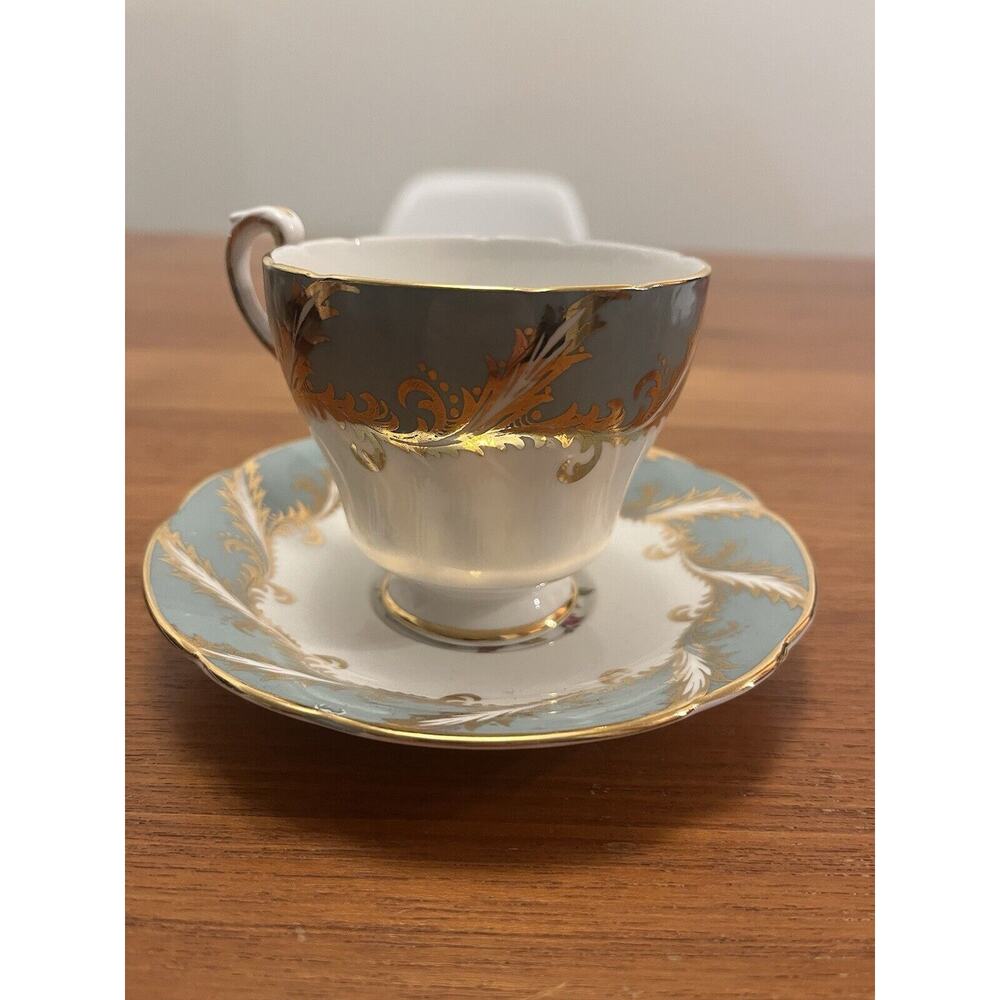 Vintage Paragon Teacup and Saucer Fine Bone China made in England cottage